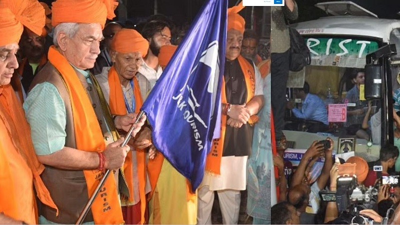 Amarnath Yatra 2022: First batch of pilgrims leaves for Valley