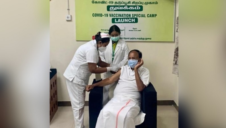 Vice President Venkaiah Naidu takes home-grown shot in Chennai