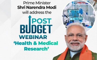 PM Modi Addresses Webinar on Health Medical Research, What's said?