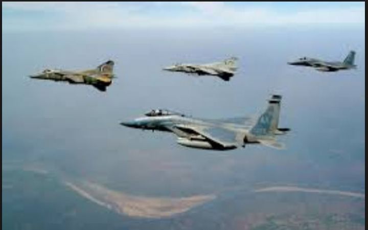 IAF carried out a Major Combat Drill  across Pakistan Border