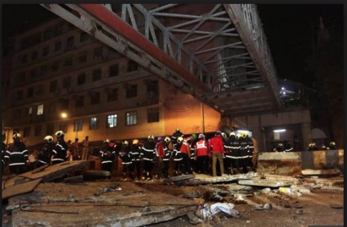 Mumbai BMC authorities throwing  shocking excuses on Bridge collapse incident