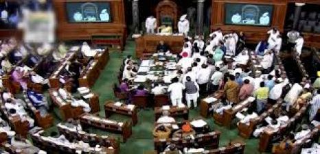 Lok Sabha passes two bills without debate amid protests by opposition