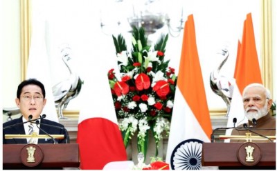 PM Modi holds bilateral talks with Japan PM Kishida, Thanking for G7 summit invite