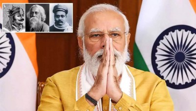 PM Modi pays tributes to Rabindranath Tagore, Gokhale, Maharana Pratap on their birth anniversary