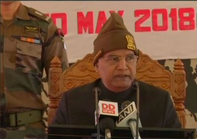 President Ramnath Kovind visits Siachen Base Camp