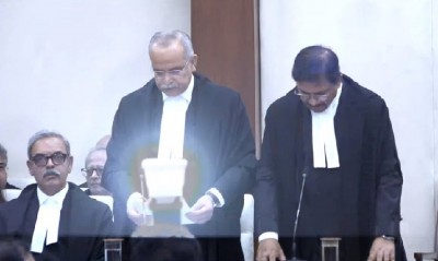 Justice Dharmesh Sharma sworn in as a Delhi High Court Additional Judge