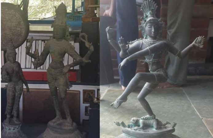 Bronze idols from Chola era found in Auroville home of a German couple