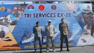 Exercise Trishul: Army personnel, fighter jets & Naval ships show India's might!