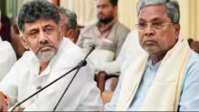 Siddaramaiah meets DK Sivakumar over breakfast table amid power tussle in Karnataka, BJP names it 