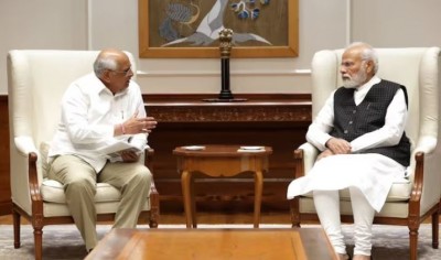 Gujarat CM Bhupendra Patel Meets PM Narendra Modi to Discuss Upcoming Vibrant Gujarat Global Summit