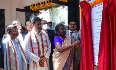 President Murmu inaugurates judicial academy in Tripura