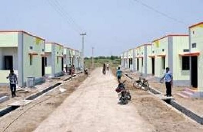Jagtial: Double bedroom house in Nukapalli, given as a Dussehra gift to the people