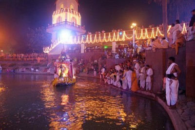 Elaborate arrangements for organizing annual Tapotsavam in Krishna river