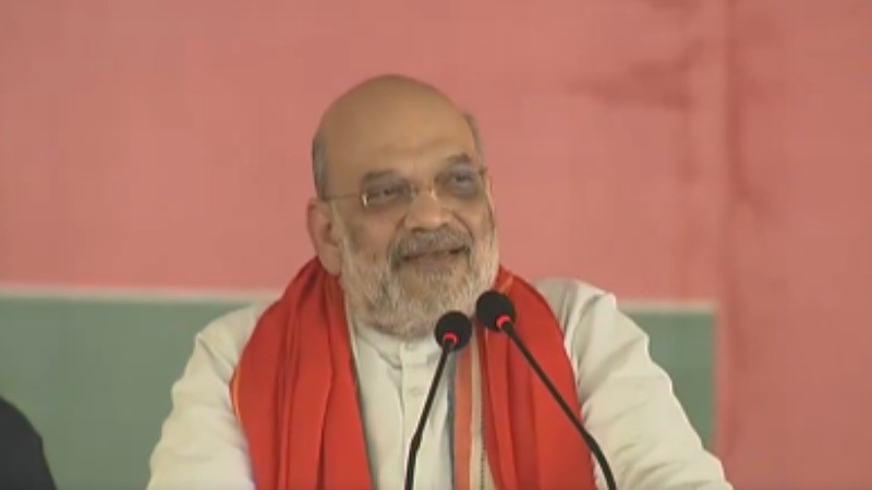 Amit Shah addresses election rally in Bihar's Saran: Predicts big win for NDA and slams RJD