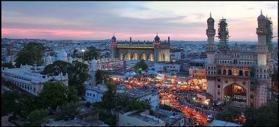 Hyderabad: The four arches of Charminar are being conserved by adopting traditional techniques.