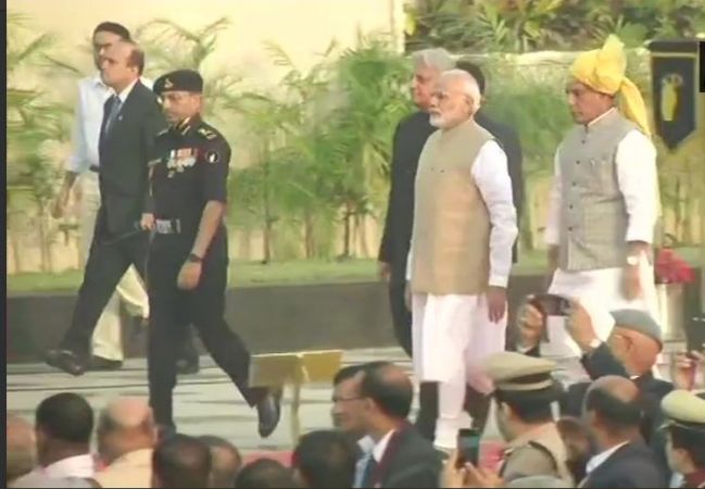 PM Modi attends Police Commemoration Day Parade and dedicates National Police Memorial to nation