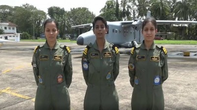 Indian Navy-I-batch of women pilots soar high
