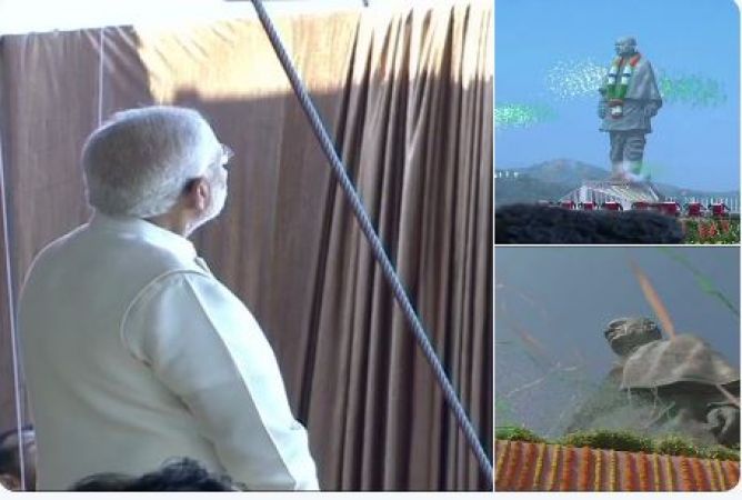 PM Narendra Modi inaugurates Sardar Vallabhbhai Patel's Statue Of Unity
