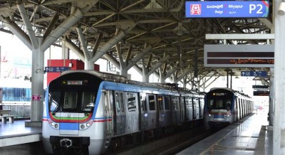 हैदराबाद में सोमवार से शुरू हुई मेट्रो सुविधा, पहले दिन 19 हजार यात्राएं हुई सफल