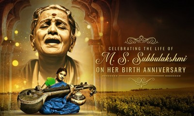 Celebrating Contribution of Classical Legend, MS Subbulakshmi on her 107th Birth Anniversary