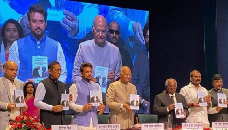 Former-President Kovind releases book 