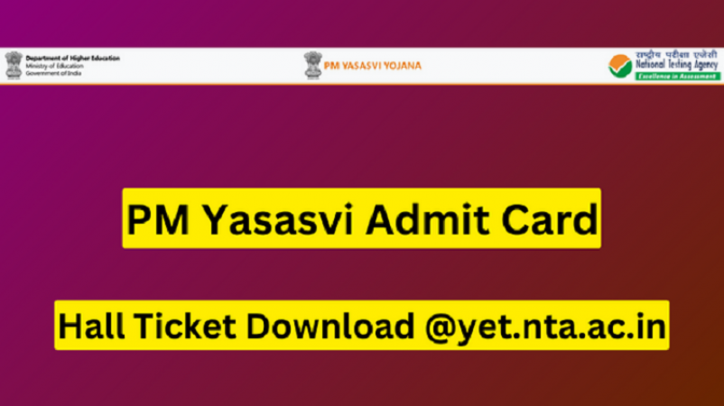 PM YASASVI 2023 Admit Card Release Update: Get Ready to Download