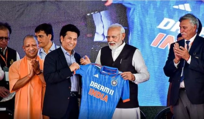 PM Modi, Sachin Tendulkar Launch Shiva-Inspired Cricket Stadium in Varanasi Amid Controversy