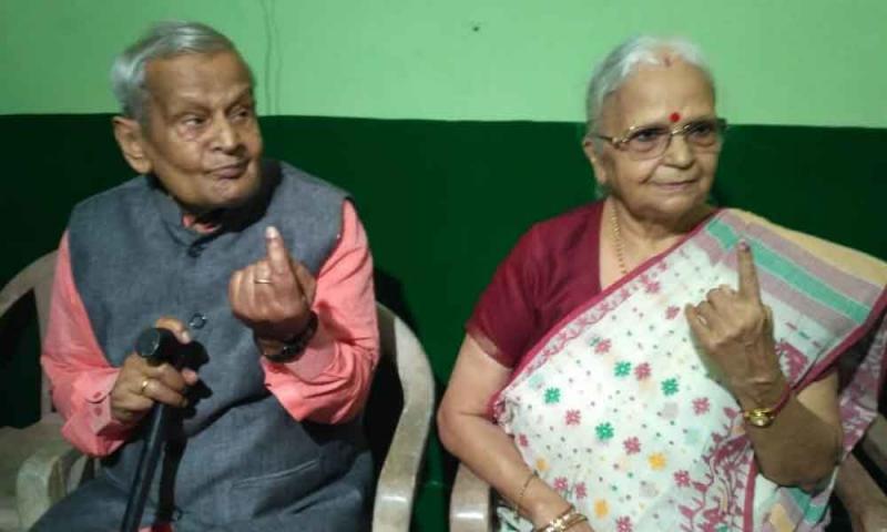 Goa Governor Mridula Sinha casts vote and asks people to vote