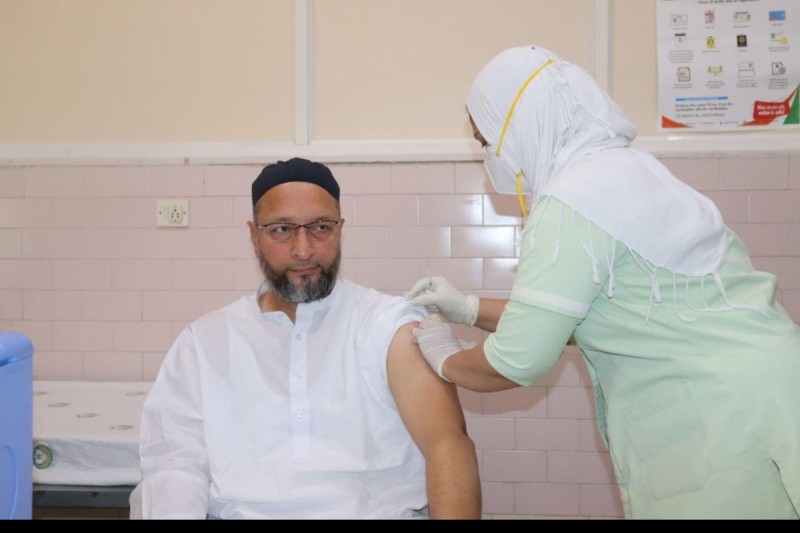 It is the responsibility of the Union government to provide free vaccination : AIMIM Chief