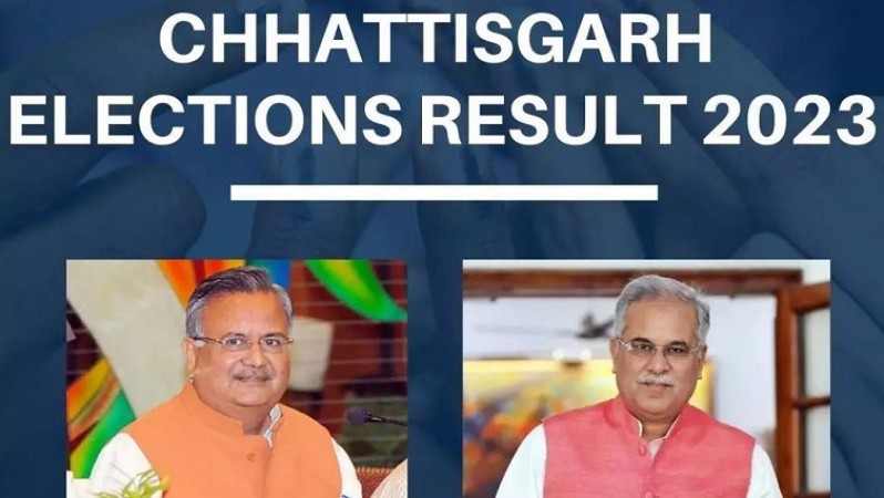 Close Contest Between BJP and Congress in Chhattisgarh Assembly Elections