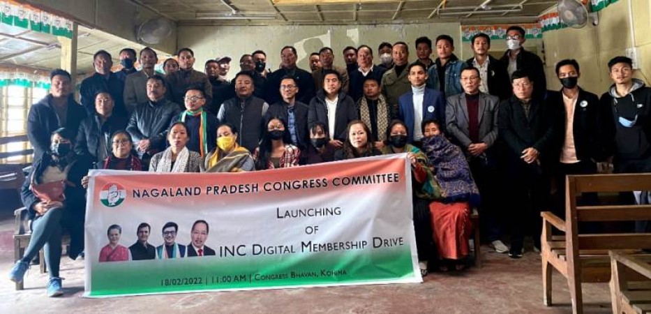 Nagaland's Congress launches online membership drive