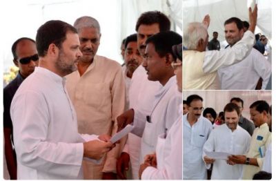 Rahul Gandhi holds 'janta darbar' in his constituency Amethi