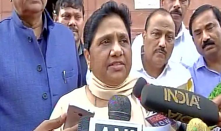 Mayawati resigns from Rajya Sabha