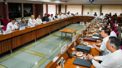 Rajnath Singh Chairs Crucial All-Party Meeting ahead of Monsoon Session in Parliament