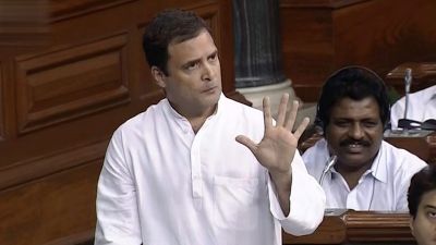 BJP MPs' give privilege notice to Rahul for violation