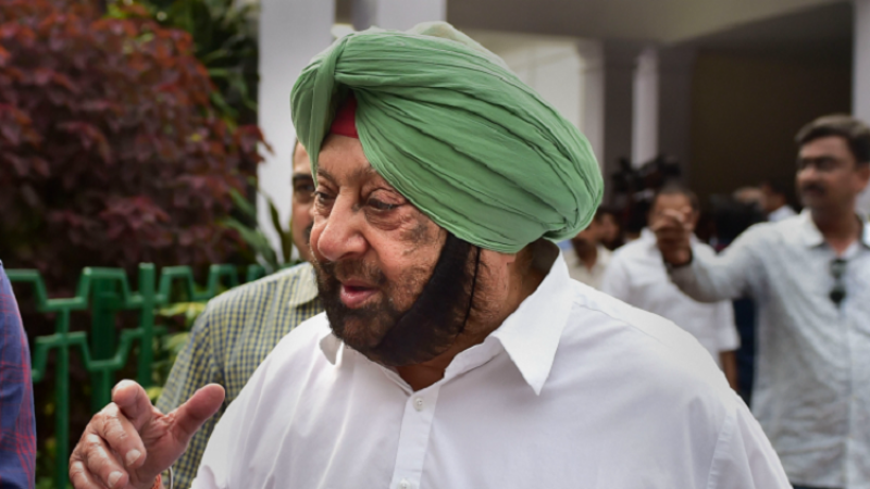 Punjab Chief Minister Amarinder Singh  meets party panel in Delhi
