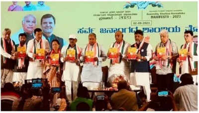 Karnataka Congress hints at Banning Bajrang Dal, PFI in its Manifesto