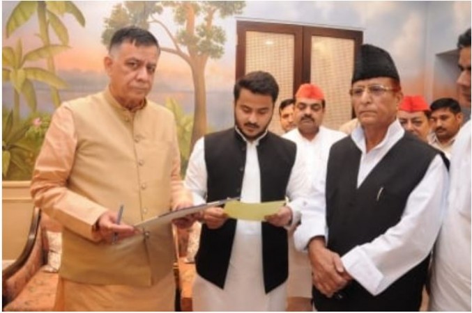 Azam Khan takes oath as Uttar Pradesh Assembly-member