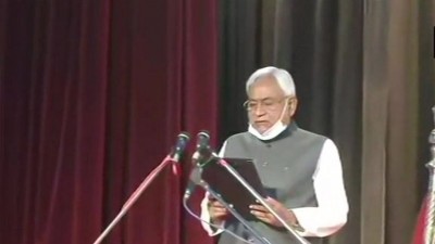 Nitish Kumar sworn in as Bihar CM for seventh time in 2 decades