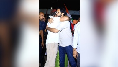 Hugging Rahul Gandhi: 'Bathe and purify Thackeray with cow urine, says BSS-BJP