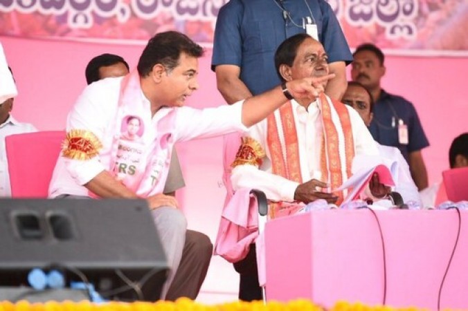 Establishment of TRS party in Andhra Pradesh