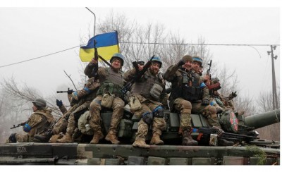 उत्तरी यूक्रेन से रूसी सेना पूरी तरह से पीछे हटी: ब्रिटेन के रक्षा मंत्रालय