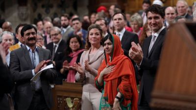 Malala Yousafzai becomes youngest honorary citizen of Canada
