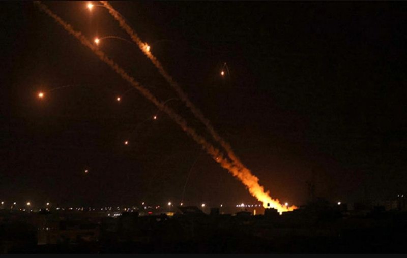 गाजा पट्टी से इजरायली क्षेत्र में रॉकेट दागा गया: इजरायली सेना