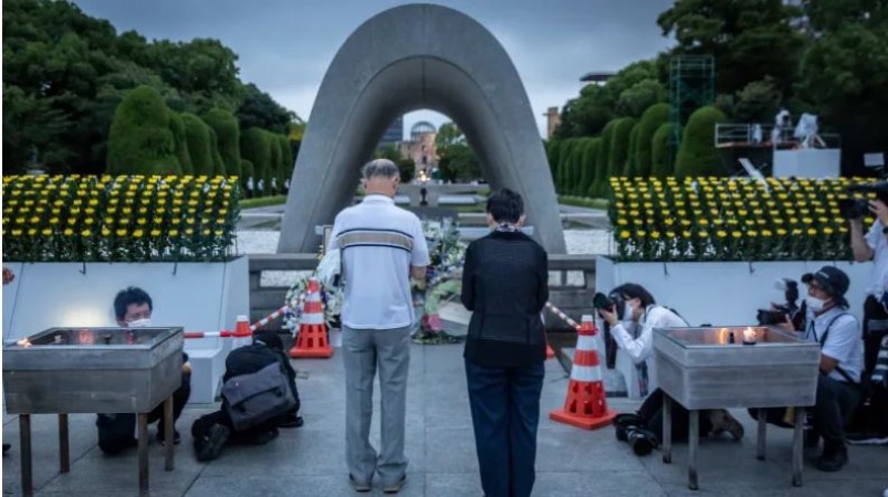 Japan Govt Marks 77th Anniversary Of Hiroshima Bombing | NewsTrack ...