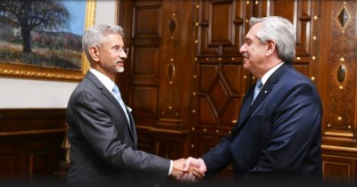 EAM Jaishankar holds talks with Argentine Prez on defence cooperation