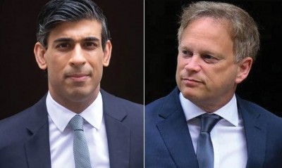 UK PM Rishi Sunak Appoints Grant Shapps as New Defence Minister in Cabinet Reshuffle