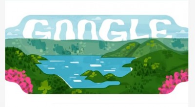 Google Doodle Cheers for Indonesia's Lake Toba: Giant Crater Lake, UNESCO Geopark