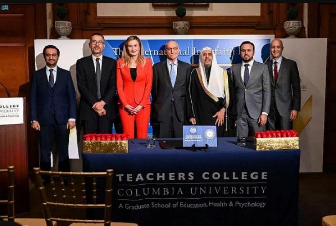 Launch of an interfaith research lab by the Muslim World League and Columbia University