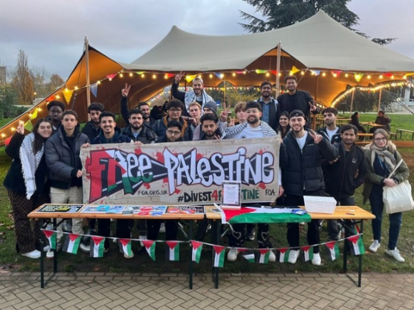 UK and US students support Palestine and demand Israel be divested from